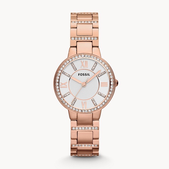 Fossil ‘Virginia’ Stainless Steel Watch